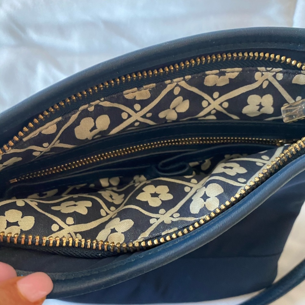 Tory Burch purse navy blue